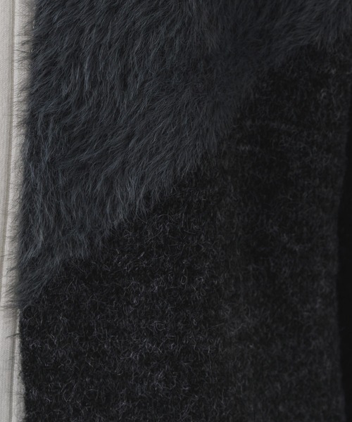 「KATHARINE ROSS」 ニットカーディガン MEDIUM チャコールグレー レディース_画像8