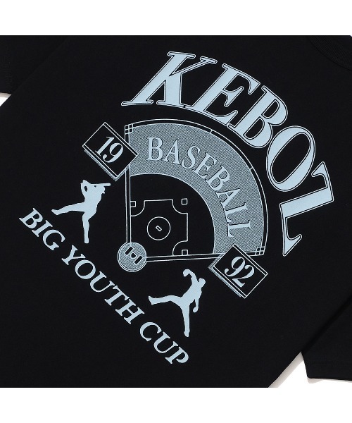 「KEBOZ」 半袖Tシャツ S ブラック メンズ_画像3