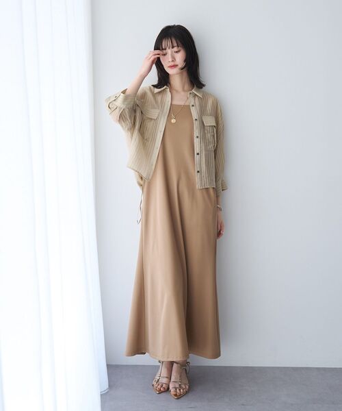 YECCA VECCA（イェッカヴェッカ） ワンピース 夏 「2点SET」ミリタリー