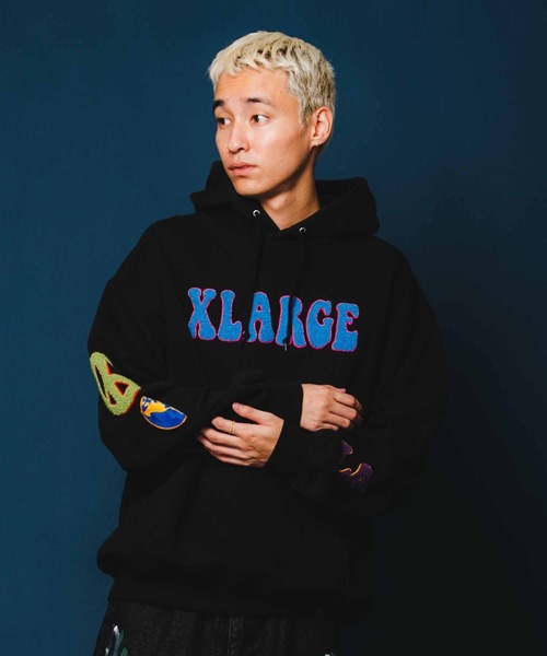 XLARGE（エクストラ ラージ） プルオーバーパーカー X-LARGE ブラック