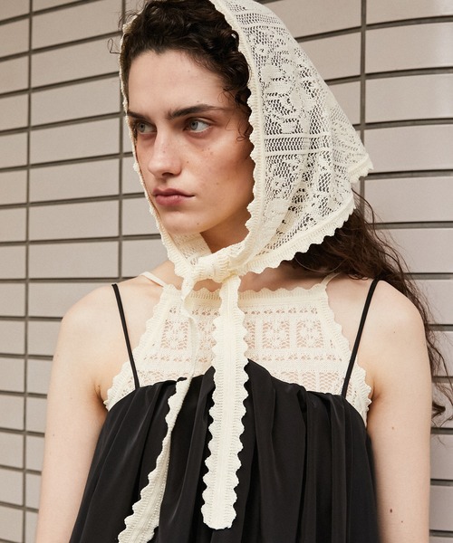 キャミソール 「2026Summer Pre-Order」クロシェライクキャミ / Crochet-Style Camisoleの画像
