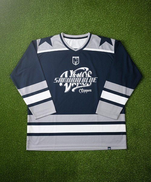 日本サッカー協会（JFA）公式 tシャツ 「JFA STORE」 ホッケーシャツ