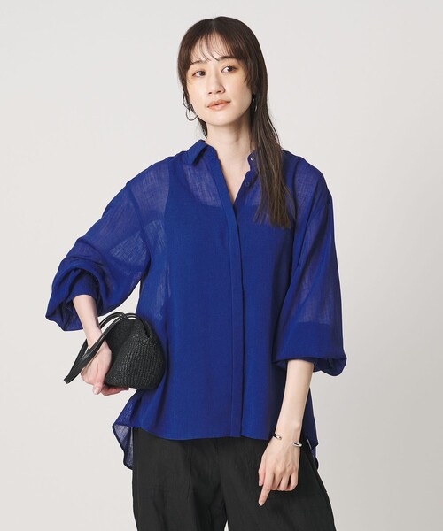 UNITED ARROWS（ユナイテッドアローズ） ブラウス シャツ スラブ