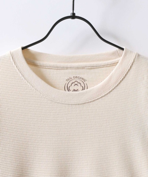 「SITRY」 長袖Tシャツ LL カーキ メンズ_画像2