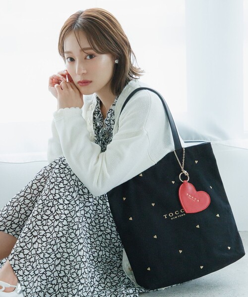 TOCCA（トッカ） トートバッグ F ブラック レディース : ZOZOTOWN 