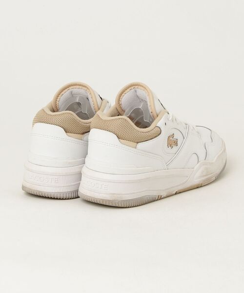 「LACOSTE」 ローカットスニーカー US5 ホワイト レディース_画像2