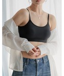 ブラトップ カップ付き キャミソール 「カップ...の詳細画像1