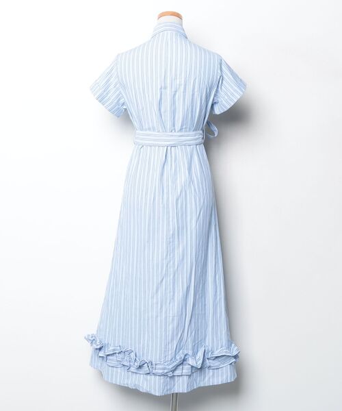 「jouetie」 シャツワンピース MEDIUM ブルー レディース_画像2