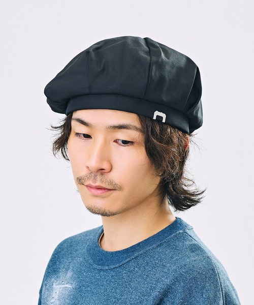【極美品】CA4LA カシラ レザーベレー帽 箱・袋付き プレゼントにも◎ 黒 CA4LA（カシラ） 帽子 ベレー帽 レディース HK SIMEON レディース