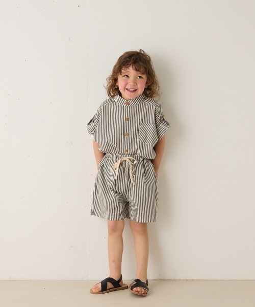 「riziere」 「KIDS」セットアップ 130 ブラウン キッズ_画像3