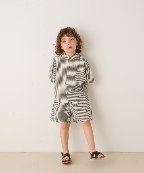 「riziere」 「KIDS」セットアップ 130 ブラウン キッズ_画像4