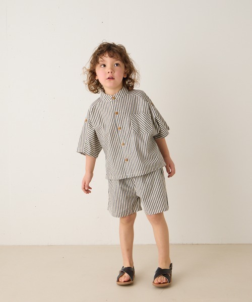「riziere」 「KIDS」セットアップ 130 ブラウン キッズ_画像5