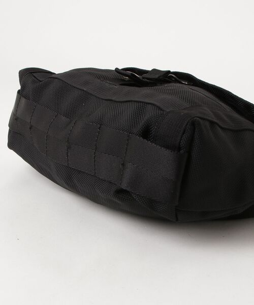 BRIEFING ブラック メッセンジャーバッグ+ショルダーパッド美品 BRIEFING（ブリーフィング） メッセンジャーバッグ - ブラック メンズ