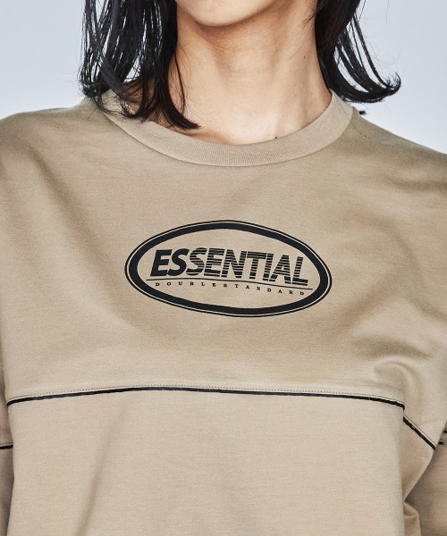 「ESSENTIAL」 長袖カットソー FREE ブラック レディース_画像3