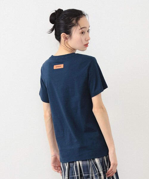 BEAMS BOY（ビームス ボーイ） tシャツ ショップバッグロゴ ポケットT