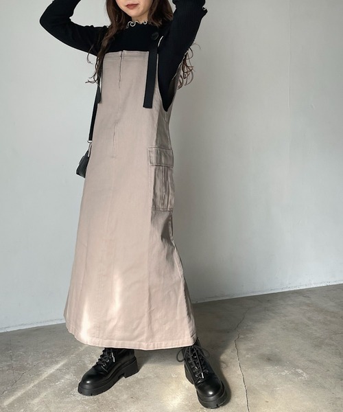 ベイビー　ワンピース　ジャンスカ PAGEBOY（ページボーイ） ワンピース ジャンパースカート カーゴ