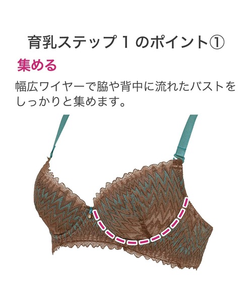 BRADELIS NewYork ブラジャー ウェンディステップ1ブラ23S1