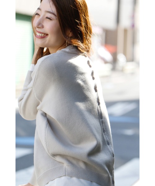 カーディガン Ehrestyleオリジナル落ち感が好き着回し3wayニット レディース Ehre style カーディガン Ehrestyleオリジナル落ち感が好き着