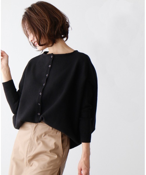 カーディガン Ehrestyleオリジナル落ち感が好き着回し3wayニット レディース Ehre style カーディガン Ehrestyleオリジナル落ち感が好き着