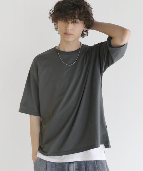 未使用 ASTRO Stuffs BANGKOK Tシャツ 白色 オーバーサイズ 人生オワコン / おもしろTシャツ KUSUTTO ( kusutto0501 )の
