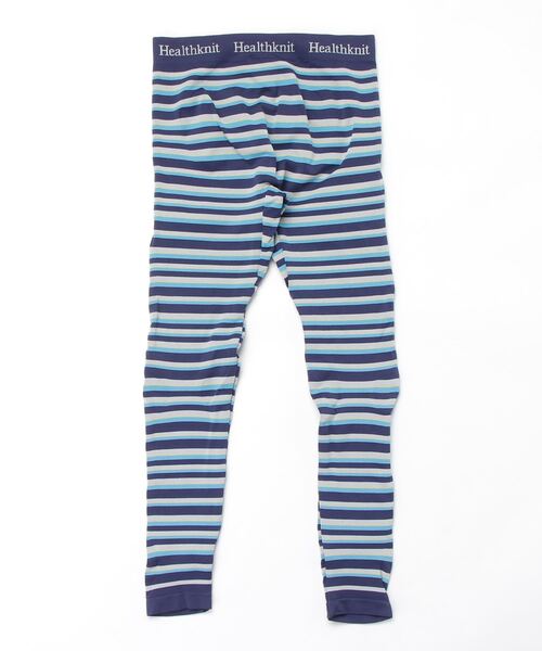number [n]ine ドリーム期　ボーダーレギンス　スパッツ Healthknit レギンス スパッツ 「 HealthKnit / ヘルスニット