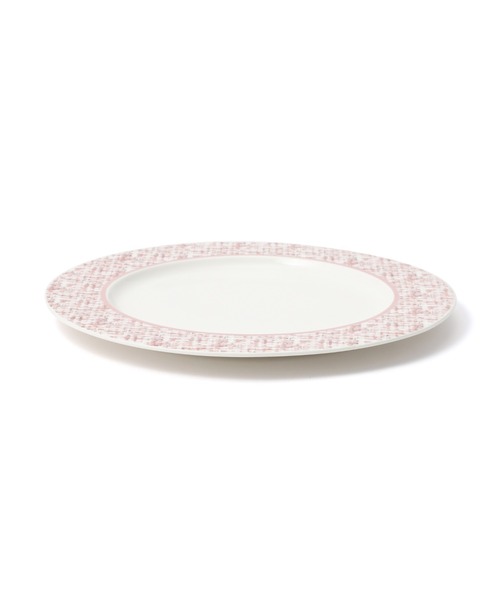 Francfranc（フランフラン） 食器 ツイード プレートM ピンク