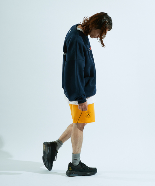 青 トレーナー グラフィックプリント トレーナー スウェット 「Futura × Paris Saint-Germain