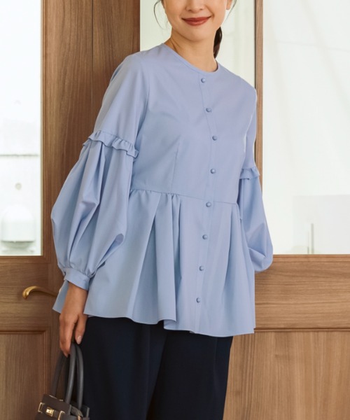 Sono（ソーノ） ブラウス シャツ 「定番人気ブラウス」ご自宅でお洗濯