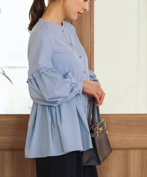 Sono（ソーノ） ブラウス シャツ 「定番人気ブラウス」ご自宅でお洗濯