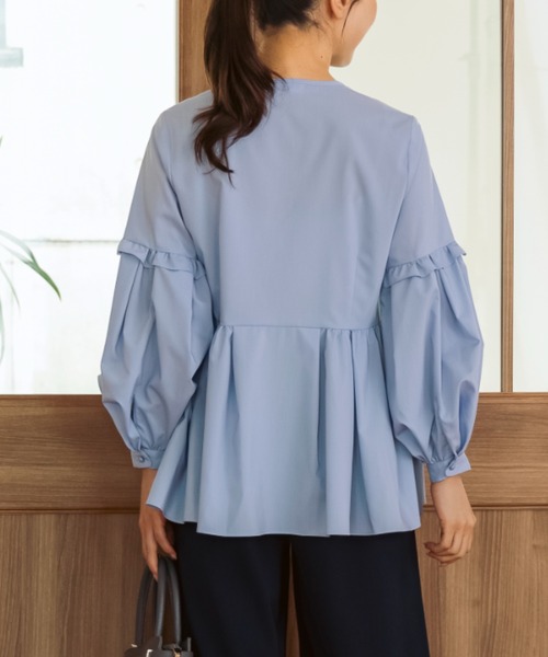 Sono（ソーノ） ブラウス シャツ 「定番人気ブラウス」ご自宅でお洗濯