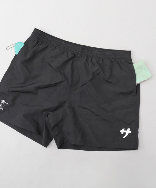 パンツ vaultroom WATER SHORTS / BLACK 1810 vaultroom WATER SHORTS / BLACK 1810