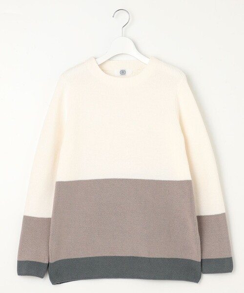 ニット セーター 「洗える」CLEAR COTTON BLEND カラーブロック ニット レディース 洗える】CASHMERE BLEND タートルネック ニット / J.PRESS