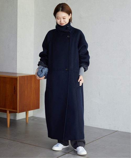 SLOBE IENA コクーンコート サイズ38 SLOBE IENA コート チェスターコート 「追加」スタンドコクーン