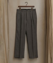 スラックス 「WILD LIFE TAILOR」ウーステッド ワイド ストレート スラックス メンズ｜ZOZOTOWN Yahoo!店