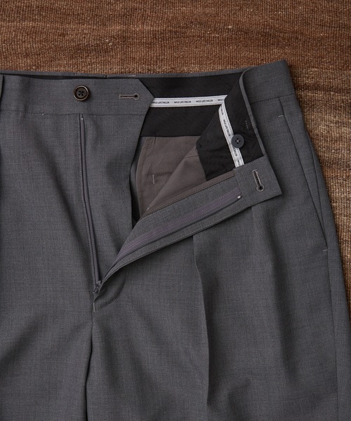 WILD LIFE TAILOR ベルテッドナイロンパンツ WILD LIFE TAILOR ベルテッドナイロンパンツ WILD LIFE TAILOR