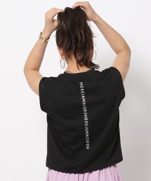HEREIAM tシャツ 「HEREIAM」吸水速乾／ミラーロゴショートプル