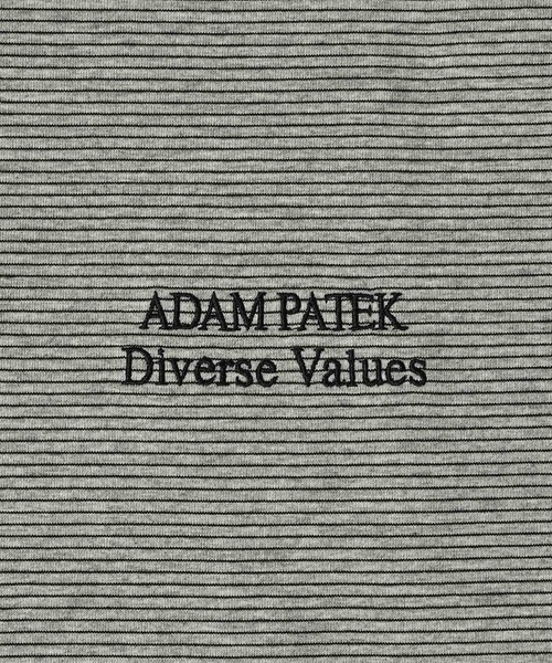 tシャツ 「ADAMPATEK/アダムパテック」thin stripes long sleeve/ボーダーロングスリーブTシャツ レディース メンズ ADAM PATEK tシャツ ADAMPATEK/thin stripes long sleeve