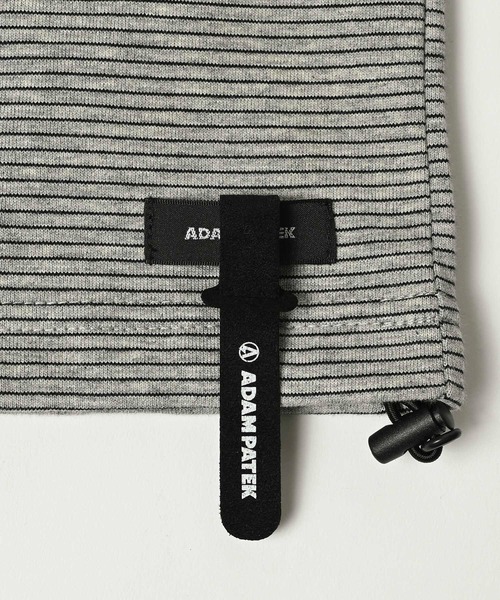 ADAMPATEK ストライプTシャツ グレー スタッフおすすめ、ADAMPATEKのTシャツ最前線 | ADAMPATEK