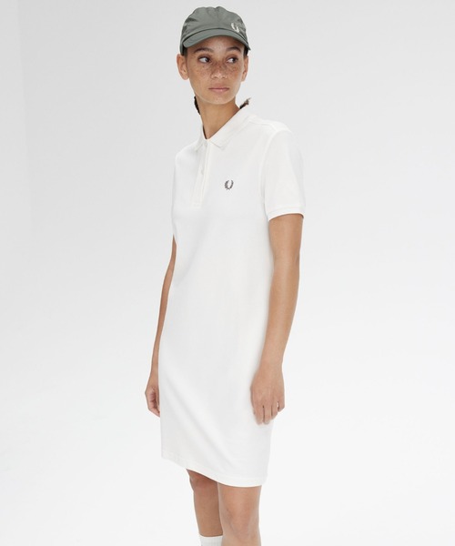 FRED PERRY ポロシャツワンピース FRED PERRY ワンピース Twin Tipped Pique Dress／フレッド