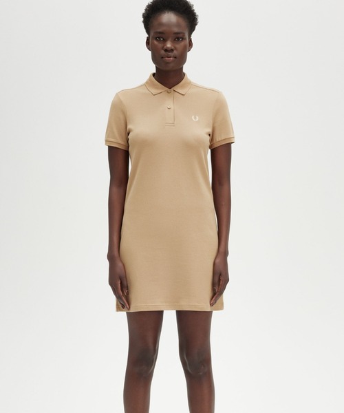 FRED PERRY ポロシャツ ワンピース UK8 FRED PERRY ワンピース Fred Perry Dress／フレッドペリー