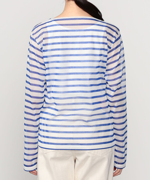 tシャツ Tシャツ ORCIVAL | シースルー ボートネック長袖 