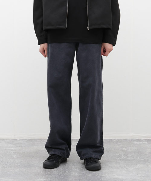 WILLY CHAVARRIA ブラックデニムパンツ　バギーパンツ MINEDENIM - ×WILLY CHAVARRIA Black Denim CB.RAVER PANTS
