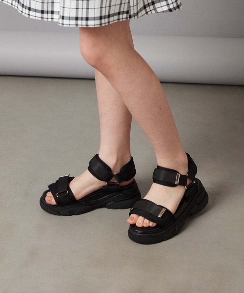 a.v.v サンダル 「20-23cm」「クッションインソール」「マジック