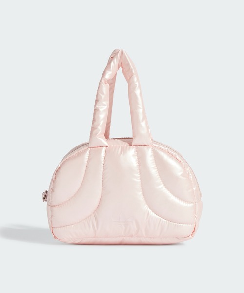 adidas ハンドバッグ ミニ ボーリングバッグ メタリック
