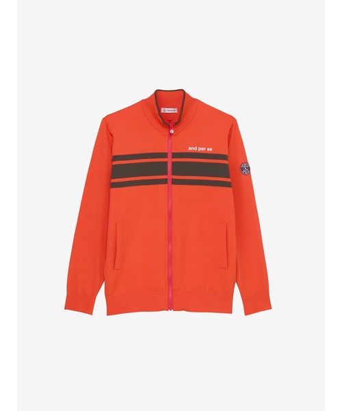 and per se（アンパスィ） セーター ニット アクティブニットブルゾン