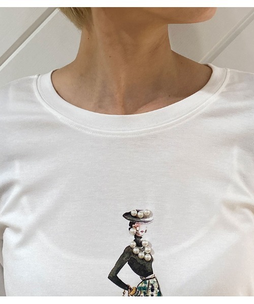 売れ筋商品|||イーブン アンド オド Tシャツ レディース トップス Print T-shirt - desert rose Desert Rose tシャツ 「DESERT ROSE/デザートローズ」WOMEN