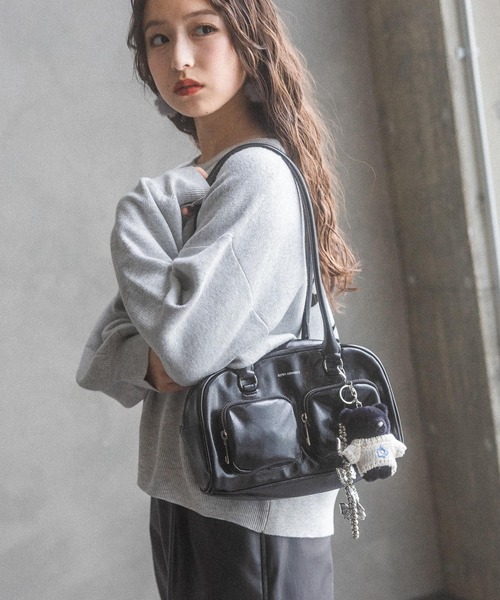 repipi armario（レピピアルマリオ） キーホルダー オシャKUMAチャーム