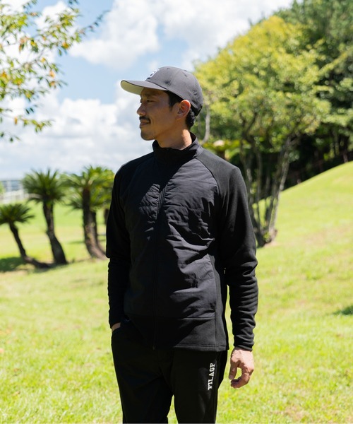 FILA GOLF シャツ 「FILA GOLF/フィラゴルフ」薄中綿ハーフジップ