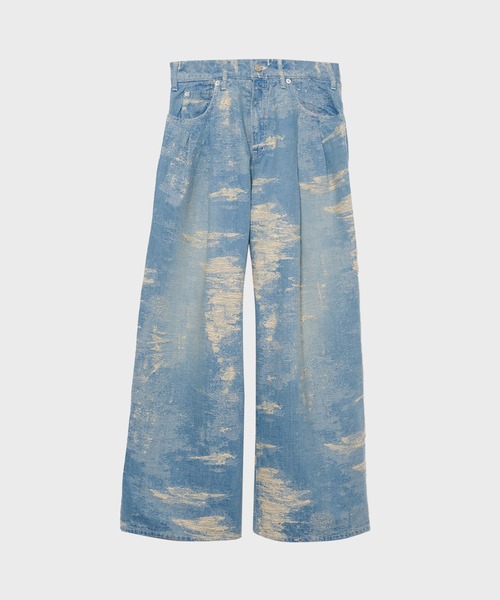 TAAKK DENIM WIDE PANTS/ワイドデニムパンツ TAAKK - 【ラスト1点-サイズ2】