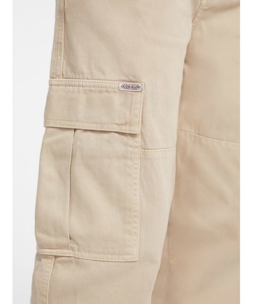 【ベージュ(A117)】GUESS JEANS カーゴチノパンツ (M)Cargo Chinos GUESS｜GUESS JEANS カーゴチノパンツ (M)Cargo Chinos | Rakuten